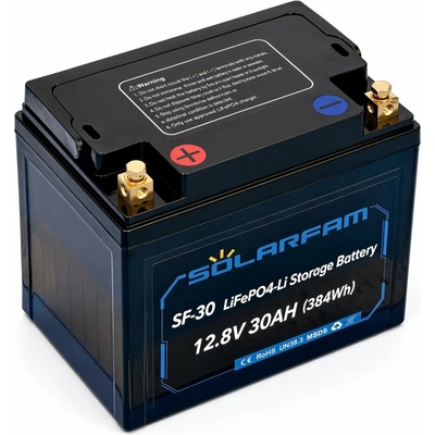 Solarfam LiFePO4 SF-30 12,8 V 30 Ah so systémom BMS