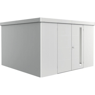 Biohort Neo 4D dvoukřídlé dveře 339 x 339 cm stříbrná metalíza