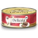Lider Pet Food Delizzia Pate with Beef 85gr - Консерва с говеждо за израснали котки - пастет 85гр