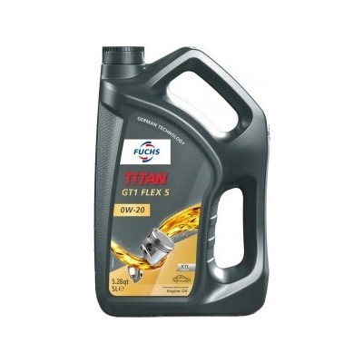 FUCHS Titan GT1 Flex 5 C5 0W-20 5 l