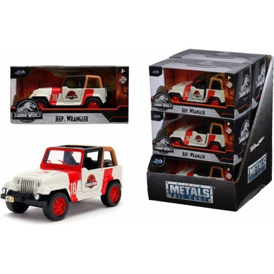 JADA TOYS Jurassic Park Jeep Wrangler model auta 1:32