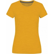 super natural W Essential Tee tawny mustard melange