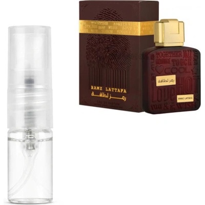 Lattafa Ramz Gold parfumovaná voda unisex 2 ml vzorka