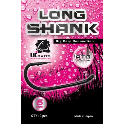 LK BAITS Háčiky Long Shank veľ. 6 10 ks