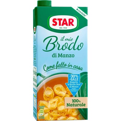 Star hovädzí vývar -30% soli 6 x 1 l