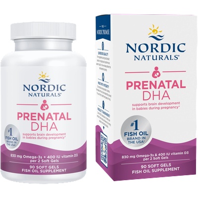 Nordic Naturals Prenatal DHA - 90 гел-капсули