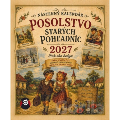Lutherus Nástenný Posolstvo starých pohľadníc 2027