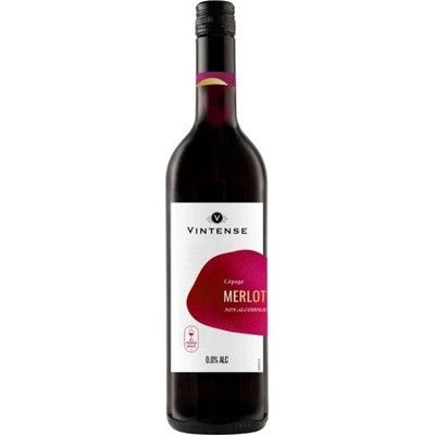 Vintense Merlot 0% 0,75 l (holá láhev)