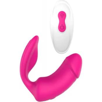 DreamToys Презаредим стимулатор от силикон с дистанционно Duo Pleaser