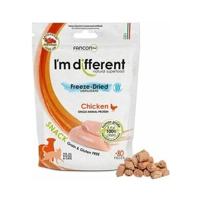 I´M DIFFERENT SNACK kura mrazom sušená pochúťka 40 g