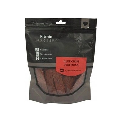 Fitmin pamlsek lamb chips Pásky s hovězím masem 400 g