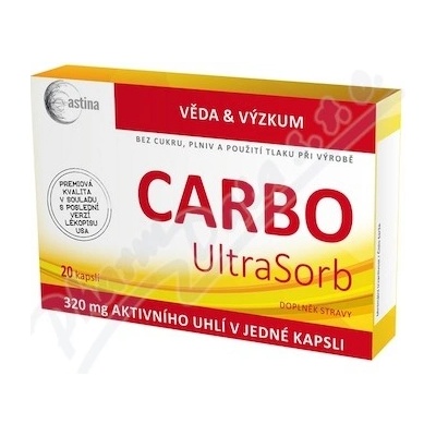 Astina Carbo UltraSorb 20 kapslí