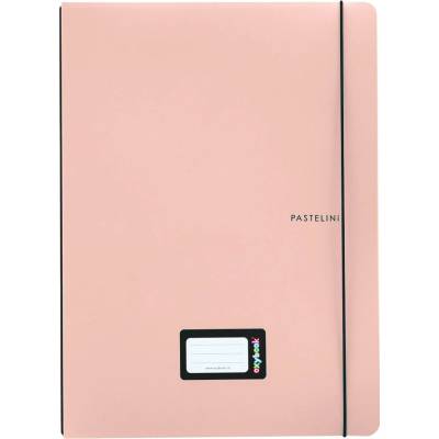 Karton PP Sešit PP Oxybook A4 PASTELINI meruňková