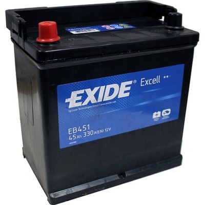 Exide Excell 12V 45Ah 330A EB451