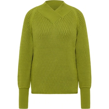 Tranquillo Дамски пуловер Tranquillo Women's Lockerer Strickpullover Jumper - Golden Cypress - размер XL (117-3367-0215)