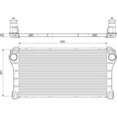 chladič turba VALEO 818364