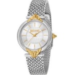Just Cavalli Дамски часовник Just Cavalli ANIMALIER (Ø 32 mm) Цвят Сребрист
