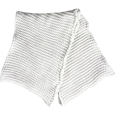 Voxx dámská pletená šála Vivaro BM113935 bílá stříbrná – Sleviste.cz