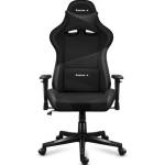 Huzaro Геймърски стол Huzaro Combat 6.2 Carbon, до 130kg, еко кожа, метална основа, регулируеми подлакътници, регулируема облегалка, лумбална опора, черен (FORCE 6.2 CARBON)