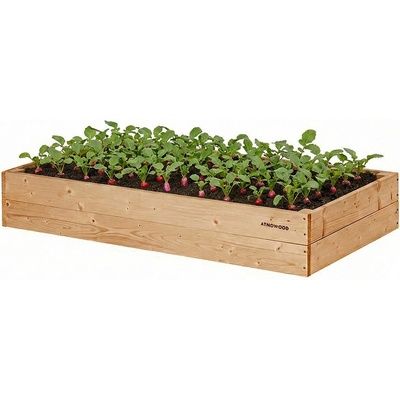 ATMOWOOD Smrekovcový vyvýšený záhon 120 x 60 x 20 cm