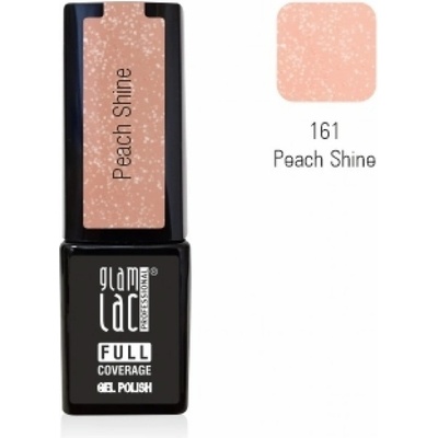 GlamLac Gel lak oranžový 161 Peach Shine 6 ml