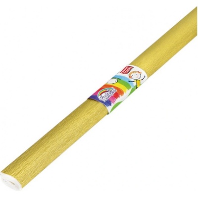 Krepový papier Fiorello - 200 x 50cm, zlatý