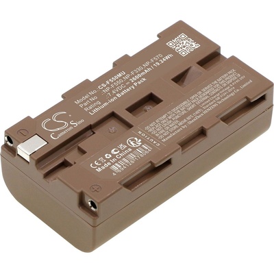 Cameron Sino Батерия за Sony CCD-SC7, CCD-TR97, CCD-TR500 и други, 2600 mAh, Li-Ion (CS-F550MU)