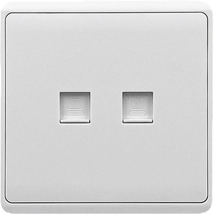 ELMARK London ДВ. КОМПЮТЪРЕН КОНТАКТ rj45 БЯЛ (190885/wh)