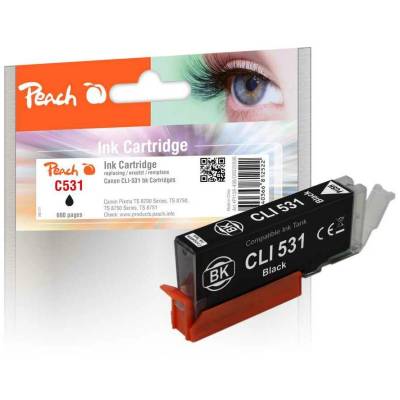 Compatible PI100-498 глава и патрон за мастиленоструен принтер 1 броя Съвместим Стандартен добив Черен (PI100-498) (PI100-498)