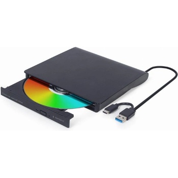 Gembird DVD-USB-031 Slim DVD Writer Black BOX (DVD-USB-031)