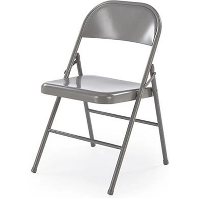 Halmar Сгъваем метален трапезен стол k565 сив (v-ch-k/565-kr-popiel)