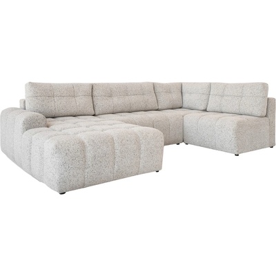 Miuform Бежов разтегателен модулен ъглов диван с място за съхранение (десен ъгъл) Lulu - Miuform (2233PE06)