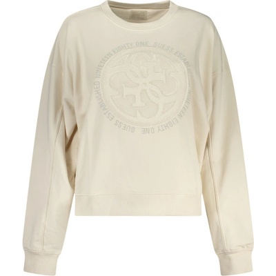 Guess jeans Дамски суитшърт с цип guess jeans, Размер s, Цвят Бяло (w5yq07kb681_big9l9)