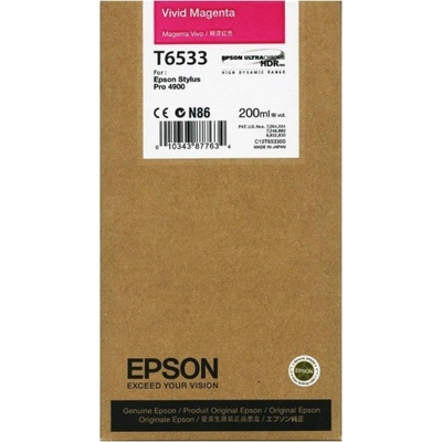 Epson T6533 Vivid Magenta - originálny