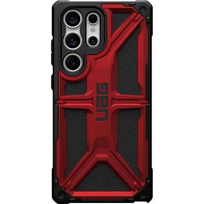 Urban Armor Gear Gear Monarch Case - удароустойчив хибриден кейс за Samsung Galaxy S23 Ultra (черен-червен)
