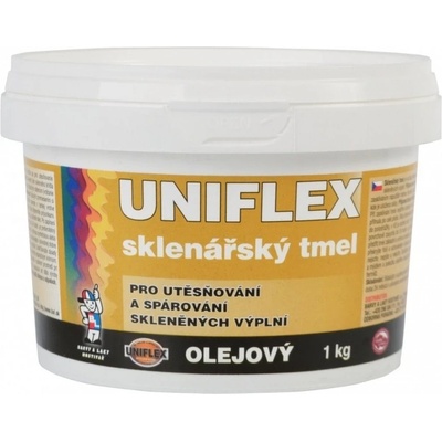 UNIFLEX Sklenářský tmel olejový 0,5 Kg