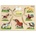 Pino Toys Дървен пъзел-лабиринт Pino - Домашни животни (4588-2N)