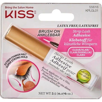 Kiss Lepidlo na řasy transparentní Strip Lash Adhesive Clear 5 g – Zboží Dáma