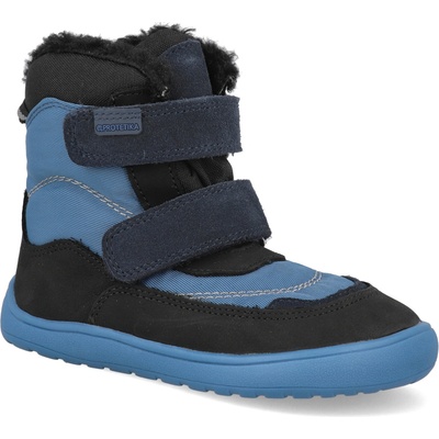 Chlapecké zimní barefoot boty PRO-tex NUT blue