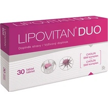 Herbacos Recordati HBF Lipovitan Duo 30 tabliet