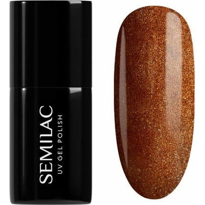 Semilac gél lak 944 Glazed Cinnamon 7 ml
