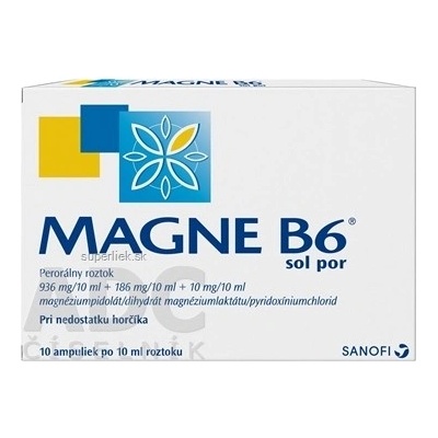 Sanofi Aventis Magne B6 sol 10 x 10 ml