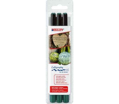 Edding 1255 calligraphy 3 set