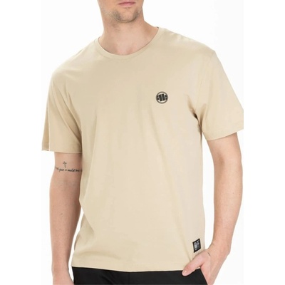 PitBull West Coast tričko pánske small logo 170 sand