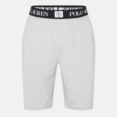Ralph Lauren Къси панталони Polo Ralph Lauren Men's Puck Logo Jersey Jogger Shorts - Light Sprt Hthr