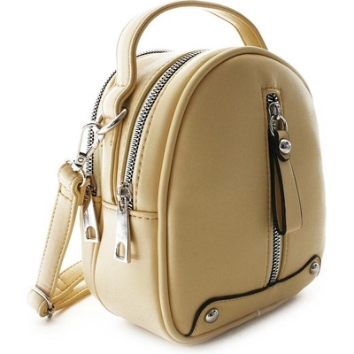 Menší dámská crossbody kabelka Rosalia béžová