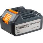 BAUKRAFT Батерия акумулаторна Li-ion, 18V, 4Ah, Baukraft 131202 (131202)