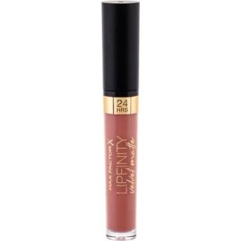 MAX Factor Lipfinity Velvet Matte 24HRS течно матиращо червило 3.5 ml нюанс 035 Elegant Brown