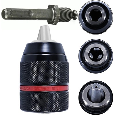 VRTACÍ DRŽÁK KOŽÍŠEK 1/2" 2-13 MM ADAPTÉR SDS+ PRO VRTAČKU SAMOSVORNÝ