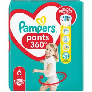 Pampers Гащички Pampers Pants 6 (15+ кг. ) - 36 броя
